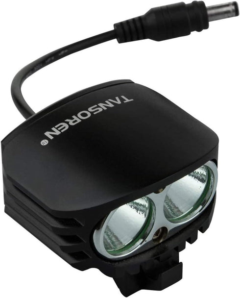 TANSOREN Bike Light - LED 4000 Lumen Rechargeable Headlight for Night Riding, Waterproof Bicycle Light