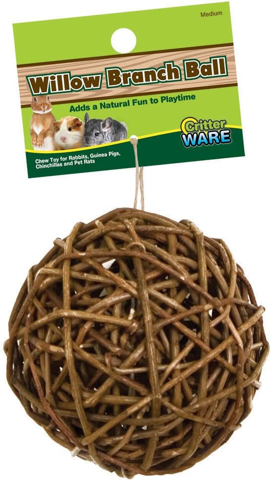 Ware Manufacturing 4-Inch Willow Branch Ball for Small Animals