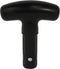 Pelican T-Curved Ergo Handle, Converts Kayak Paddle into Single Oar, 4.9 x 4.1 x 1.5 in, Black