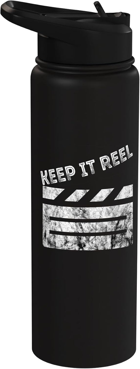 Film Director Filmmaking Videographer Producer Film Director Keep It Reel Cameraman Filmmaker Film Producer Stainless Steel Insulated