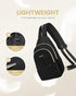 Backpack Daypacks LOVEVOOK Sling Bag for Women, Sling Crossbody Bags Convertible, Small Diaper Bag Hiking