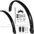 GANAZONO Bike Mudguards, Adjustable Road Mountain Bicycle Cycling Tire Front/Rear Mud Guards Fenders Set