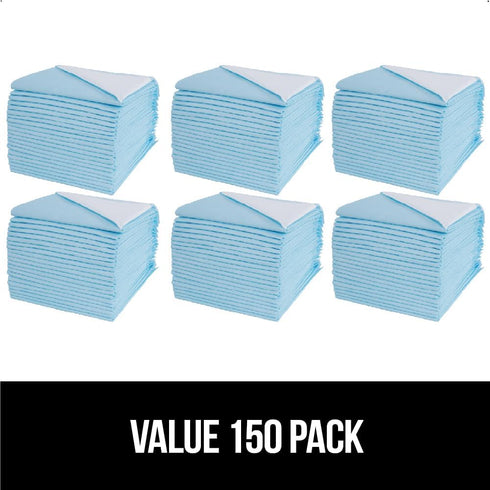 100 Count 28x34 5 Gorilla Guard Disposable Puppy Pads, in, Layer Pee Pads for Dogs, Absorbent Diaper Changing Pad, Dog