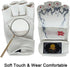 ZooBoo MMA Gloves, Half-Finger Boxing Fight Gloves with Adjustable Wrist Band for Sanda Sparring Training