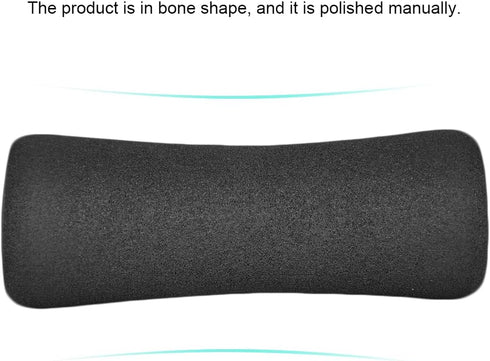 Sponge Foam Foot Pad Roller Pair for Replacing Gym Equipment, Suitable for 1-inch Rod (Foam 8.66" X 3.15" Od)