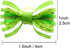 YOY 40pcs / 20 Pairs Adorable Grosgrain Ribbon Pet Dog Hair Bows - Rubber Bands for Puppy Topknot Cat Kitty Doggy