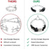 Herm Sprenger Prong Collar for Dog Training, Chrome Plated Steel, 2.25mm Prongs, Small Dogs (14-19")