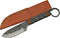 Szco Supplies 9" Hand Forged Medieval Style Hunting Knife with Sheath (Black)