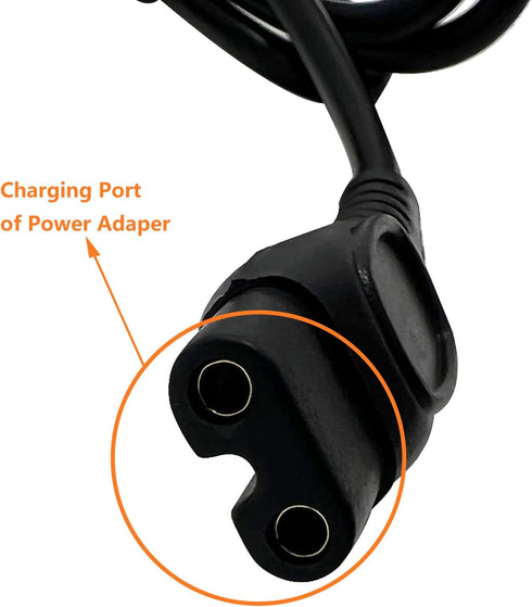 Headlamp Charger 85-265V AC, 5W Power Adapter with Copper Core Wire, 1000mA Wall Plug Charger Power Supply