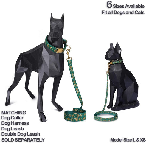 Moons Stars Suns Dog Collar, Cat Collar with Multiple Designs, Crescent Celestial, Small (Pack of 1)