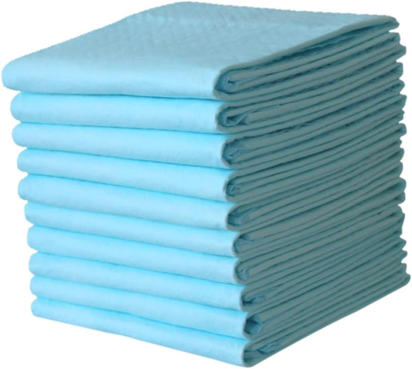 BATHVEVE 10Pcs Disposable Pet Pads Incontinence Pads for Elders Changing Mats Absorbent Multi