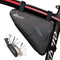 NDakter Bike Bag, Water-Resistant Frame Storage Pouch, Cycling Accessories for Phone, Wallet, Keys, Tools