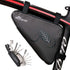 NDakter Bike Bag, Water-Resistant Frame Storage Pouch, Cycling Accessories for Phone, Wallet, Keys, Tools