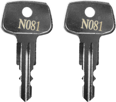 Key for Thule Key Replacement,for Roof Racks, Carriers, Crossbars Key etc,(Codes N081) by Hugexpen