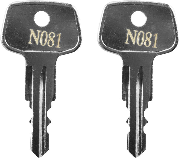 Key for Thule Key Replacement,for Roof Racks, Carriers, Crossbars Key etc,(Codes N081) by Hugexpen
