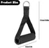 Set of 4 Heavy-Duty Cable Machine Handles for Gym Equipment and Resistance Bands