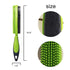 Rubber Pet Hair Removal Brush for Couch Clothes Dog Cat Pet Hair Carpet, Also Used as Dog Cat Bath Brush with Massage Effect