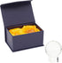 Juvale Crystal Golf Trophy Award - 2 in Clear Crystal, Display Stand Base & Presentation Gift Box