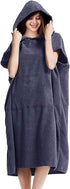 LSDRALOBBEB Beach Towels Sports Towel Adult Surf Poncho Change Robe with Hooded and