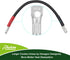 Roykaw Golf Cart Battery Cables for EZGO TXT/Medalist 36/48 Volt 1994-Up Models, Heavy-duty Pure Copper, 4 Gauge/7
