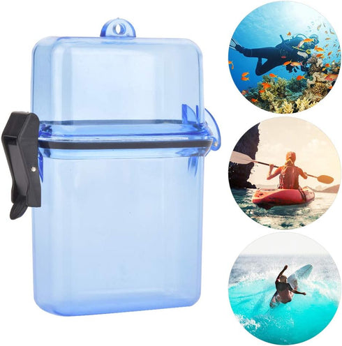 T best Diving Dry Box, Underwater Plastic Floating Watertight Case for Surfing, Canoe, Kayak