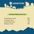 2lb Addiction Steakhouse Beef & Zucchini Air-Dried Grain-Free Dog Food Complete Meal or Topper with Natural Ingredients