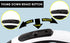360° Tangle-Free Retractable Dog Lead - Detachable Poo Bag Holder & 15 Poo Bags Included, Strong 5m Extendable Nylon