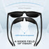 LINVO Polarized Wrap Around Sports Sunglasses for Men Women Running Cycling Fishing Golf Driving UV400 Protection Sun Glasses