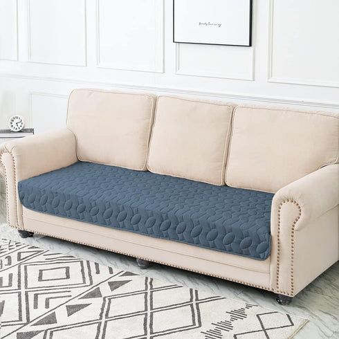 Ameritex Pet Bed Cover, Waterproof Dog Bed Blanket for Sofa and Furniture, New Pattern Design (30x70 Inch, Navyblue)