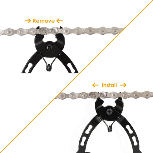 WOTOW Bike Chain Repair Tool Kit Set - Cycling Bicycle Chain Breaker, Splitter, Cutter & Master Link Pliers for 6-10