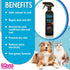 EQyss Premier Pet Spray (16 oz) - Non-greasy Moisturizer & Conditioner for Healthy Skin & Coat, Repels Dust & Dirt