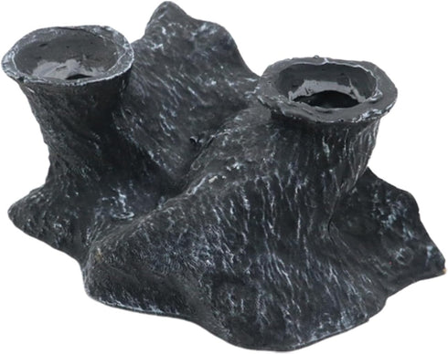 Toddmomy Fish Tank Hideout Cave Aquarium Shrimp Shelter Underwater Tunnel Ornament for