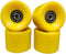 Skateboard Wheels 60mm 95a - Set of 4 with Pro Bearings for Smooth Performance