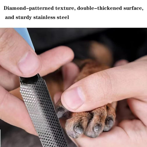 YSYZTXA 4-Piece Ultimate Pet Grooming Kit | Stainless Steel Nail Clipper, Deshedding Brush, Metal Comb & Tools for Cats
