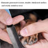 YSYZTXA 4-Piece Ultimate Pet Grooming Kit | Stainless Steel Nail Clipper, Deshedding Brush, Metal Comb & Tools for Cats