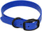 Regal Dog Products Medium Blue Waterproof Collar with Heavy Duty Black Hardware Buckle & D Ring | Adjustable Biothane