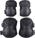 Tactical Combat Knee & Elbow Protective Pads Set for Outdoor CS Paintball Game, Cycling Safety Skateboarding Gear