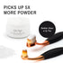Eye Envy ProPowder Applicator Brush for Dogs and Cats, Large, Washable Superfine Fiber