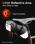 Water-resistant Bike Seat Bag, Expandable Capacity Cycling Under Seat Pouch 1.5-2L, Pack for Mountain Road Bikes