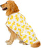 HDE Dog Bathrobe Super Absorbent Quick Drying Puppy Towel Wrap Coat Adjustable