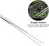 Aquascape Tools Aquarium Kit - 4PCS Supplies Include Tweezers, Feeding Tongs, Scissors, Algae Scraper