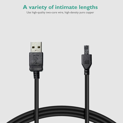 Charger for PetSafe Receiver, 4 Ft USB Charging Cable Replacement Cord for Wireless and In-Ground Fences