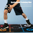 Topyond Basketball Footstep Training Mat, Non Slip Silent Rubber, 76x106.7x0.2cm, Agility Dribble Trainer for All Ages