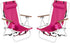 Pinikuyiro Set of 2 Folding Backpack Beach Chairs for Adults,Outdoor Folding Heavy Duty