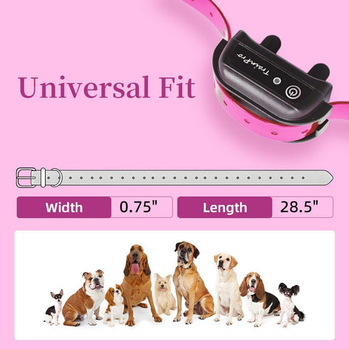 Replacement ¾” Collar Strap Bands with Double Buckle Loop for Pet Shock Bark Collars and Fences