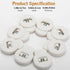 Glove Locks - Lace Locks for Baseball Glove, 8 Pack, Strong Elasticity, Fits All Gloves, Baseball Glove Accessories
