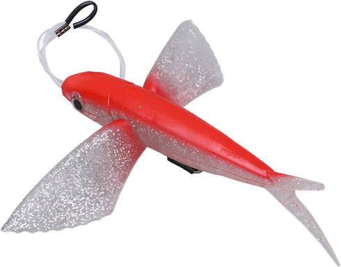 Keenso Flying Fish with Bright Colors Yummy Tuna Lures for Marine Fishing