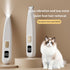 iBTC 2 Trimmer 35dB 20mm-Blade Trimming Speed Dog Paw with LED Display, Low Noise Electric Dog Clippers for Grooming