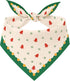 Conlun Dog Bandana, Adjustable Puppy Bandana for Birthday Party & Daily Photos, Soft Polyester Triangle Bibs Scarf