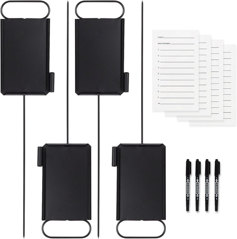 Niyanghome 4 Pcs Closest to The Pin Marker - Golf Metal Proximity Marker